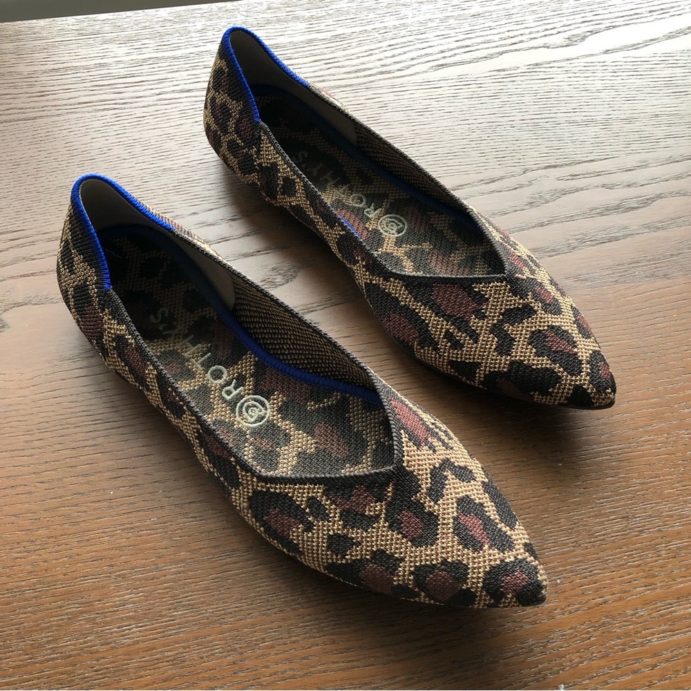 Rothy’s The Point Wild Cat Retired Size 9 - image 1